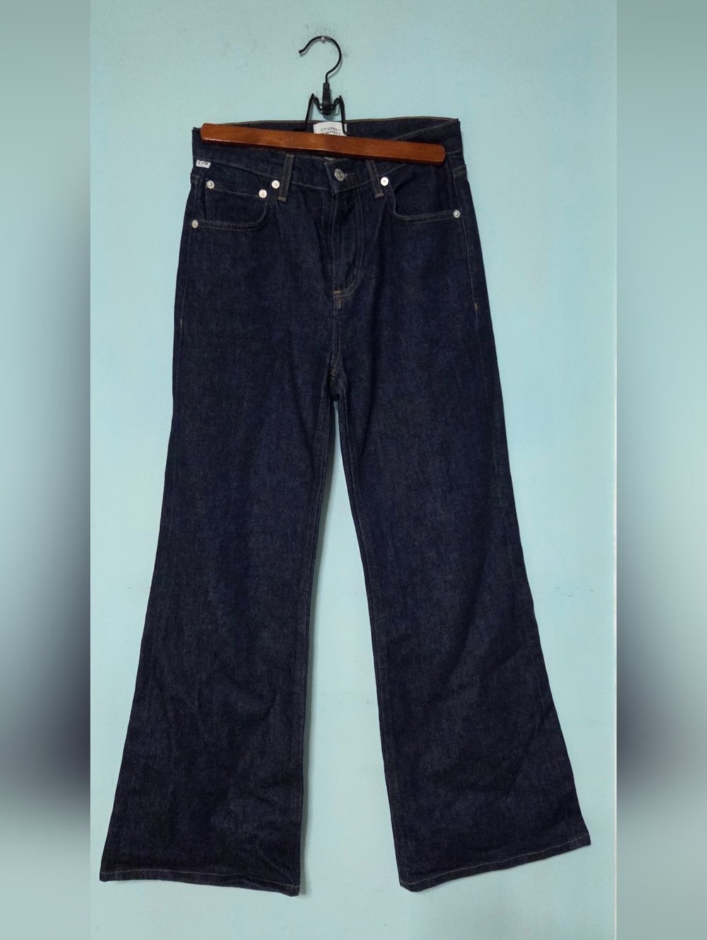 Citizens Of Humanity Dark Indigo High-Rise, Premium Vintage, Kimberly Style. - Picture 3 of 14